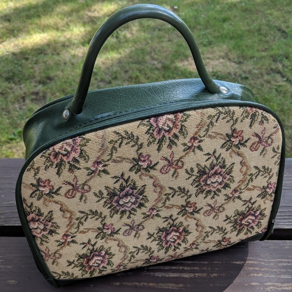 Vintage tapestry purse